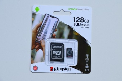 Karta microSD Kingston KingstonC 128 GB