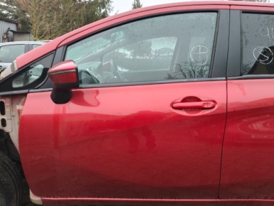 Двері ліва перед передні повний nissan note ii e12 колір nah g фото №1