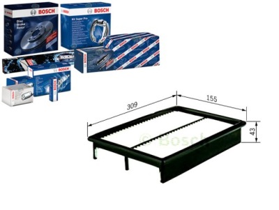 Bosch фільтр повітря 1780127010 178016402083 1780 фото №1