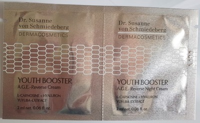 Dr. Susanne von Schmiedeberg Derma Cosmetics Youth Booster krem 2 x 2 ml