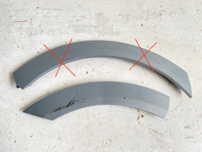 Молдинг крила задня права ford puma mk2 st-line фото №1