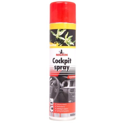 SPRAY DO COCKPITU NIGRIN 600ml WANILIA