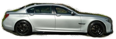 Bmw 7 long f02 накладки пороговые порог тюнинг пороги фото №1