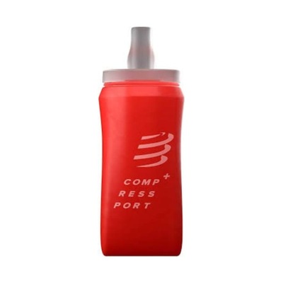 Compressport Soft Flask Ergo 300ml- miękki bidon / czerwony