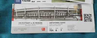 bilet VFB Stuttgart - SC Freiburg