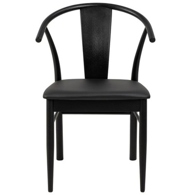 Krzesło GABERS kolor czarny styl nowoczesny do wewnątrz actona - CHAIR DINI