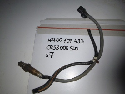 Twingo ii 1,2 датчик лямбда-зонд 0258006970 фото №1