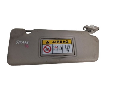 PROTECCIÓN ANTISOLAR DERECHA SMART FORTWO 453  