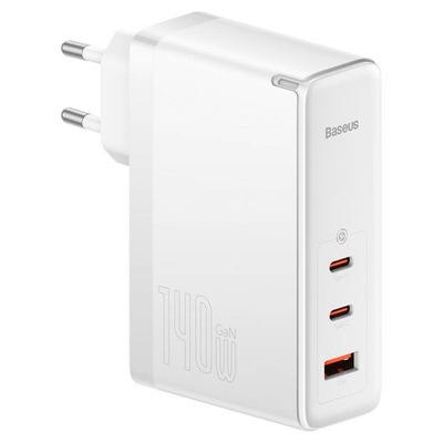 GaN5 ŁADOWARKA SIECIOWA 140W 2x USB C USB BASEUS