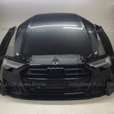 Audi s6 4k капот бампер лампа kompletny перед фото №1