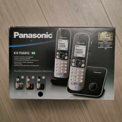 Telefon bezprzewodowy Panasonic KX-TG6812