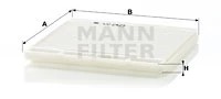 FILTRO DE CABINA MANN CU2425  