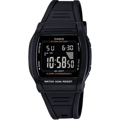 Zegarek męski Casio W-201-1BVDF