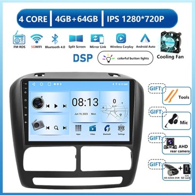 NAWIGATOR GPS ANDROID 13 PARA FIAT DOBLO 2010-2015/OPEL COMBO 2011-2018  