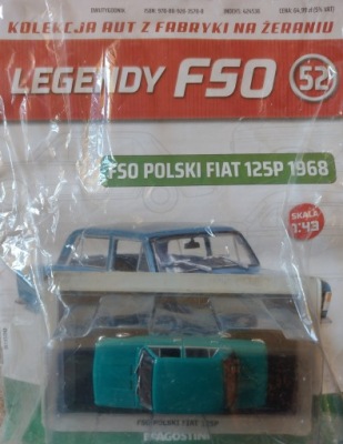 Legendy FSO 52 Polski Fiat 125P 1968