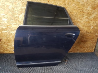 Audi a6 c6 sedan двері ліва лівий задня задні повний lz5d фото №1