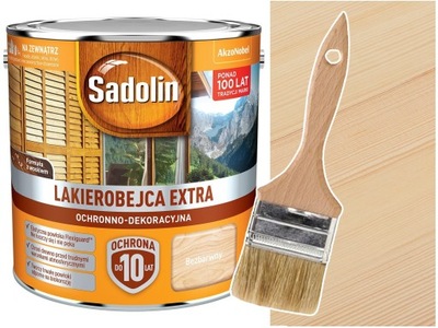 Sadolin Lakierobejca drewna EXTRA Bezbarwny 2,5L