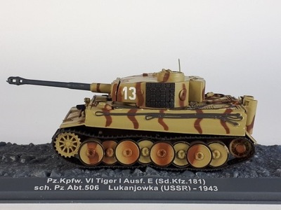 TIGER I E LUKANJOWKA USSR 1943 - ALTAYA 1/72 metal