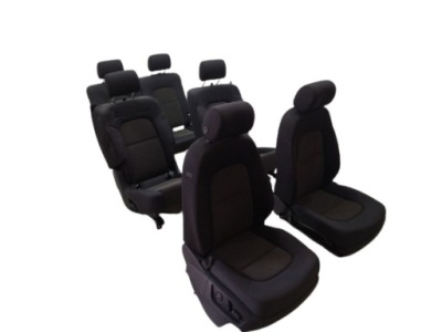 Обивка 6 местная сиденья заднее сиденье материал 6 человек audi q7 4l 2005-2014r фото №1