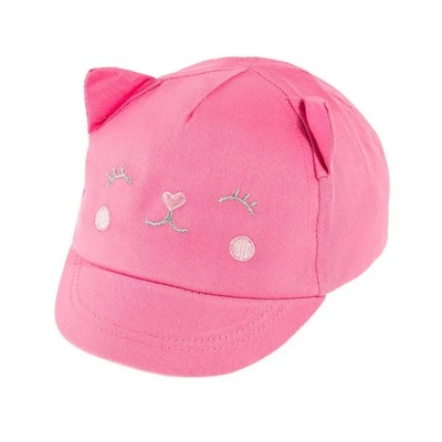 Cool Club czapka z daszkiem dziewczęca kotek r 44