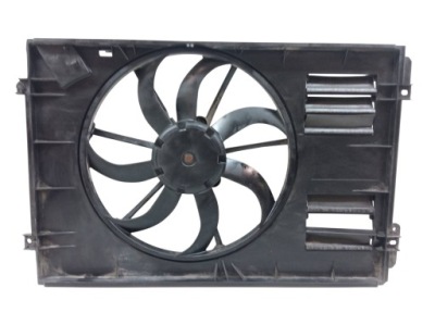 Вентилятор радиатора 1k0121205ac skoda octavia ii 2004-2013 фото №1