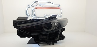 Mazda 3 bp iv full led matrix 10 pin лампа левая europa фото №1