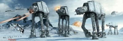 Star Wars Gwiezdne Wojny Hoth - plakat 158x53 cm