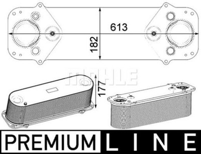 MAHLE CI 231 000P AUŠINTUVAS ORO DOLADOWUJACE 