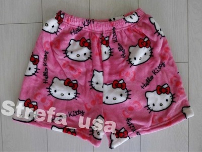 Pluszowe Spodenki Hello Kitty ~ Baby Pink ~ S/M