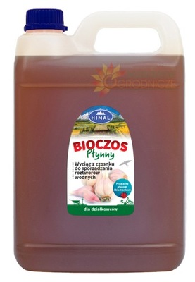 BIOCZOS 4L wyciąg z CZOSNKU naturalny mydło EKO