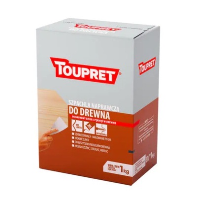 Toupret - szpachla naprawcza do drewna | 1kg