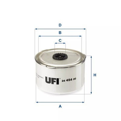 UFI 24.454.00 ФИЛЬТР ТОПЛИВА