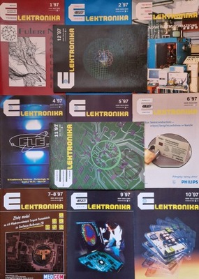 Elektronika 1-12 1997 CAŁY ROCZNIK