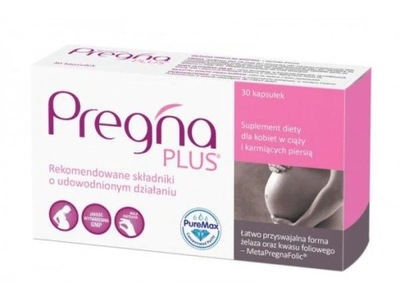 PregnaPLUS 30 kapsułek Witaminy dla kobiet w ciąży
