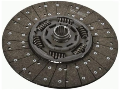 Диск сцепления mercedes actros 11.9 atego i 6.4 axor 12.0 actros 11.9 фото №1