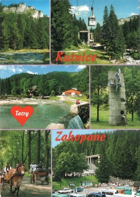 ZAKOPANE - TATRY + KUŹNICE - SCHRONISKO PTTK - 2005R