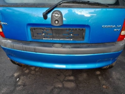 Бампер задній задня lift 5d opel corsa b фото №1