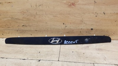 Накладка молдинг крышки багажника задняя hyundai accent фото №1