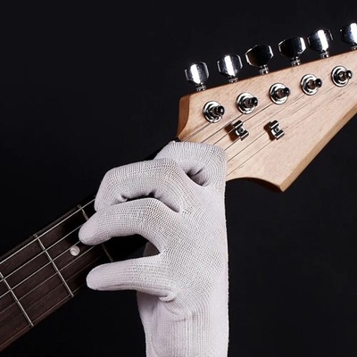 Rękawice gitarowe rękawice basowe odporne na ból muzyk rękawice palcowe ręk
