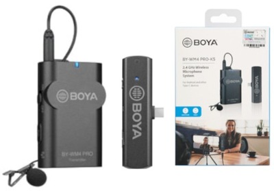 BOYA BY-WM4 PRO-K5 BEZPRZEWODOWY ZESTAW AUDIO