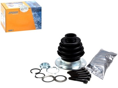 PROTECCIÓN DE MUÑÓN DE DIRECCIÓN PARTE DELANTERA WEWNATRZ KIT AUDI 80 B1 80 B2 80 B3 80 B4 90  