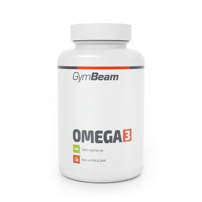 OMEGA 3 KWASY TŁUSZCZOWE ODPORNOŚĆ WZROK MÓZG SERCE ZDROWIE- GymBeam 60 kap