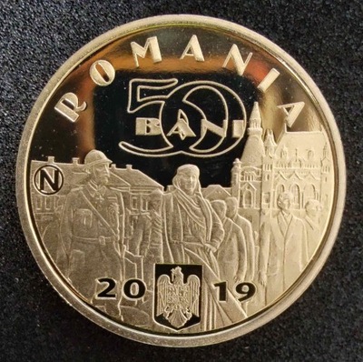 0807 - Rumunia 50 bani, 2019