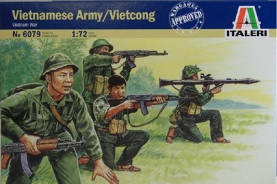 Italeri 6079 Figurki Vietnamese Army - Vietcong 1:72 24H