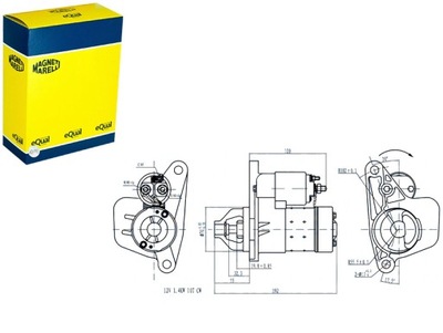 СТАРТЕР NISSAN MAGNETI MARELLI