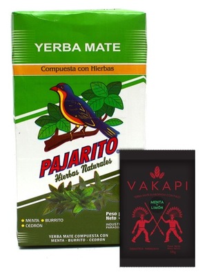 Yerba Mate Pajarito VAKAPI Hierbas 0,5kg 500g