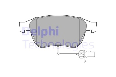 DELPHI ZAPATAS DE FRENADO BENTLEY CONTINENTAL FLYING SPUR 06.03-  