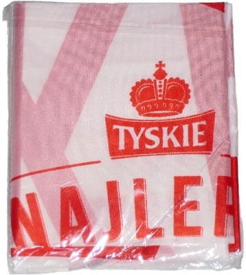 Flaga TYSKIE POLSKA - NAJLEPSI KIBICE - 100 x 100 cm - 30 Sztuk