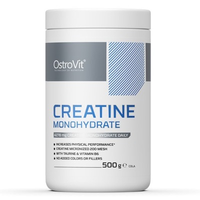 OstroVit Monohydrat Kreatyny 500 g wiśnia