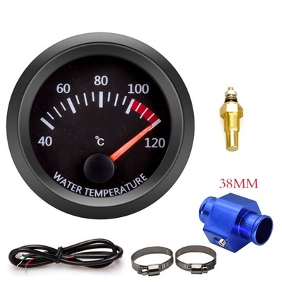 52MM WATER TEMPERATURE GAUGE WITH WATER DE TEMPÉRATURE JOINT PIPE SENSEUR ADAPT~76163 - milautoparts-fr.ukrlive.com